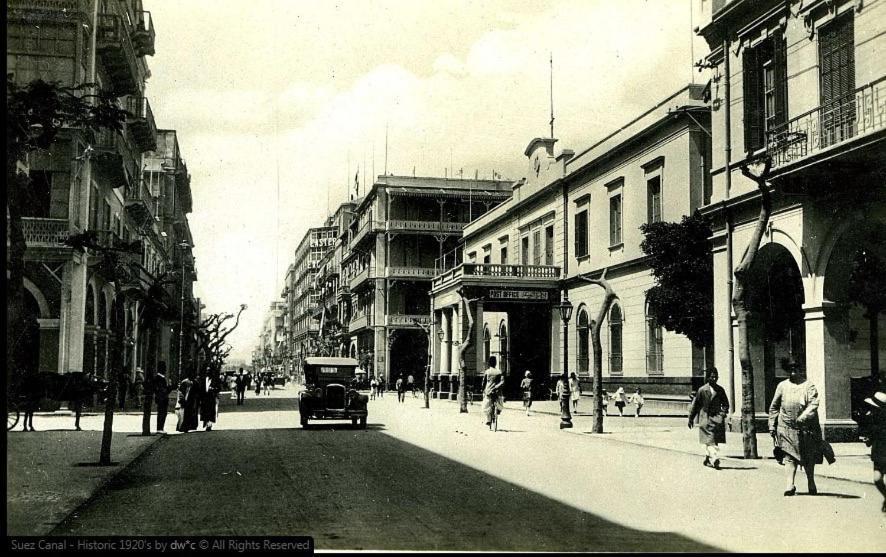 Hotel De La Poste Port Said Exterior foto