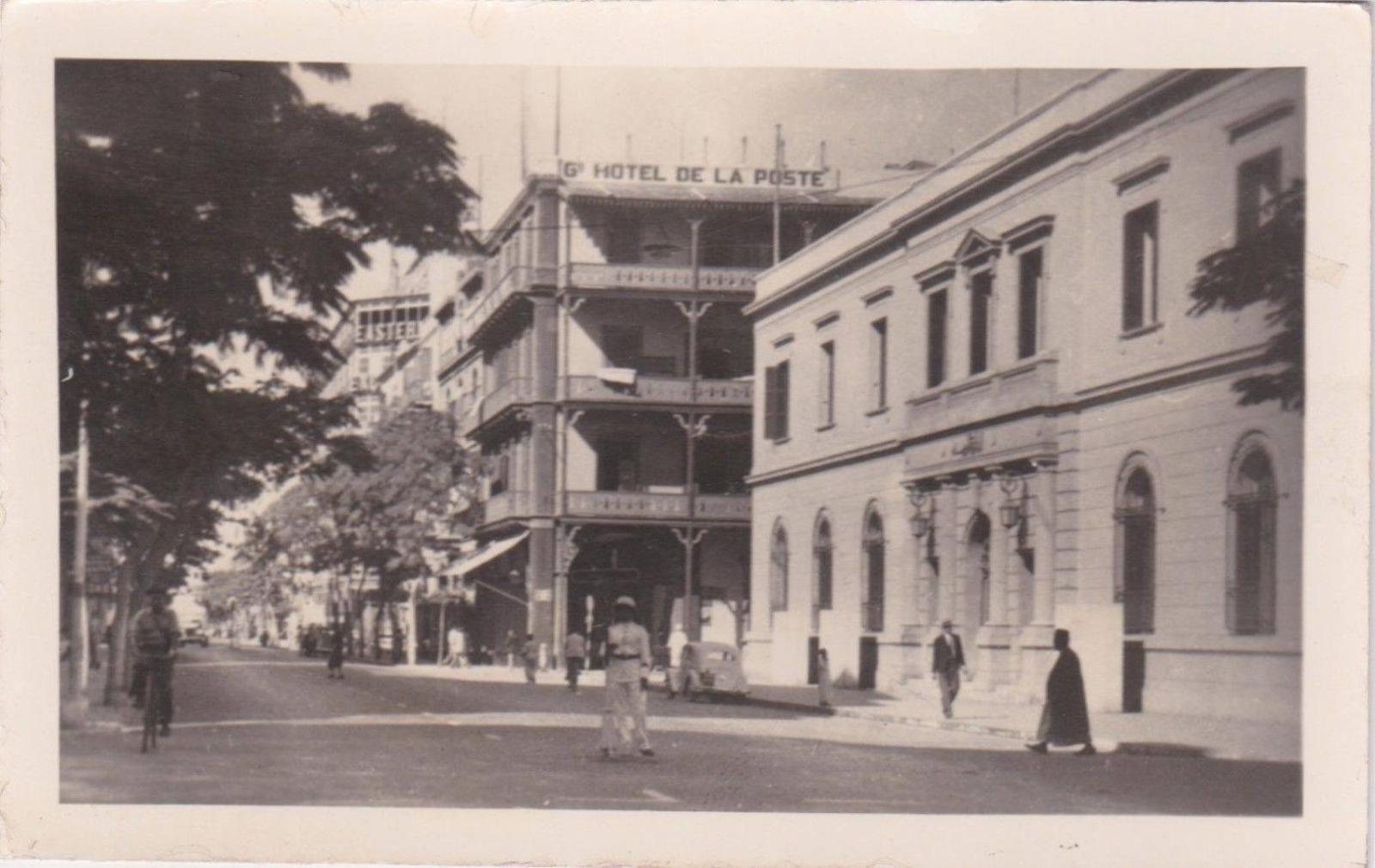 Hotel De La Poste Port Said Exterior foto